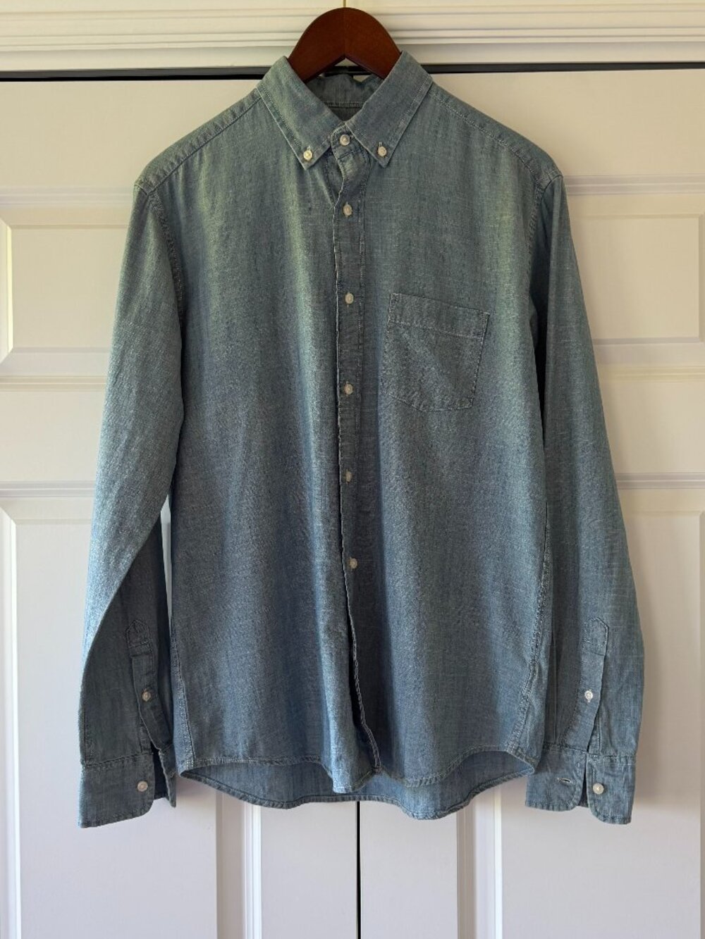 Crewcuts by J.Crew Chambray Button-Down Shirt – Boys 16